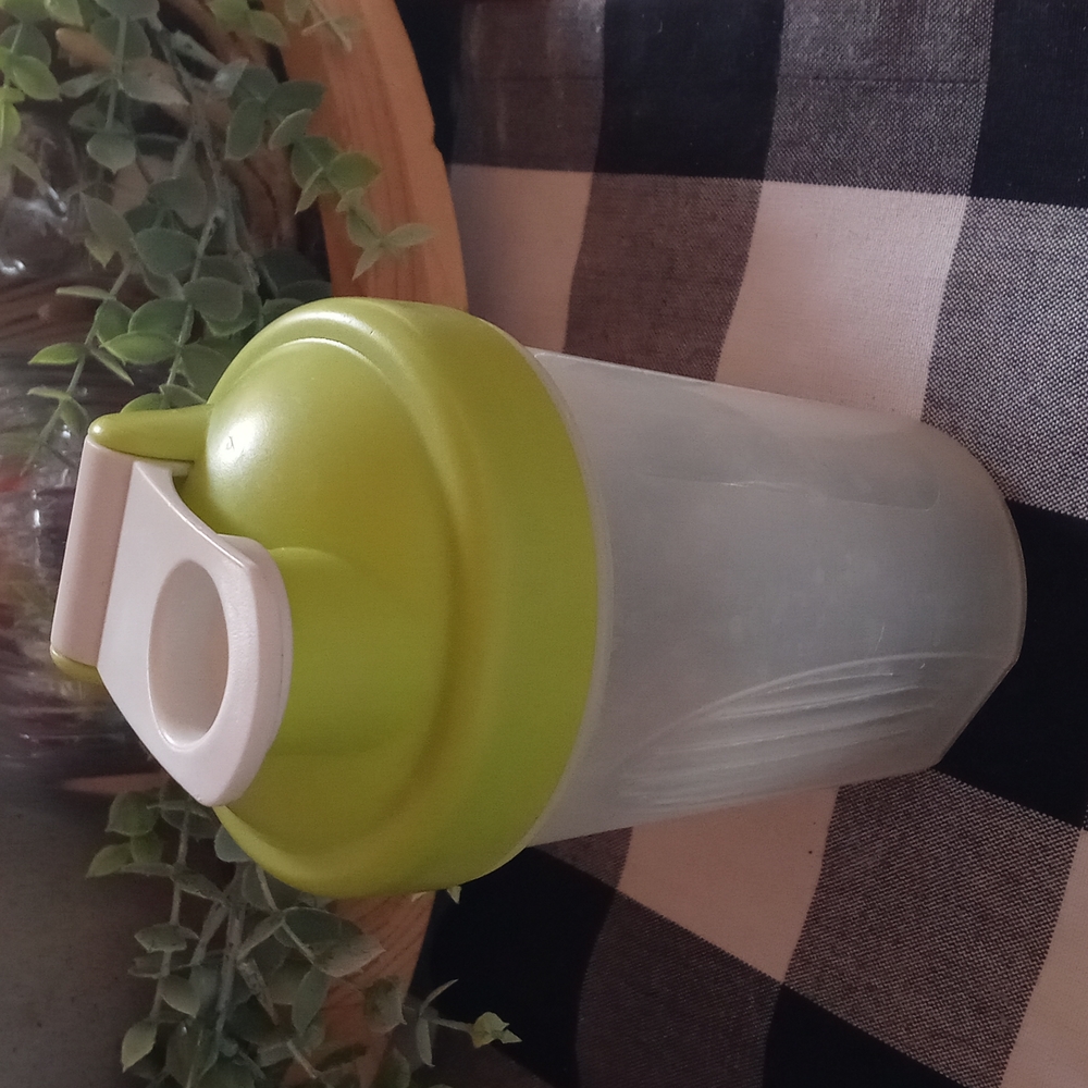Blender Bottle with mixer ball and flip top lid